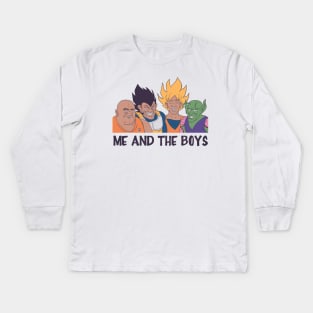 Me and The Boys Kids Long Sleeve T-Shirt